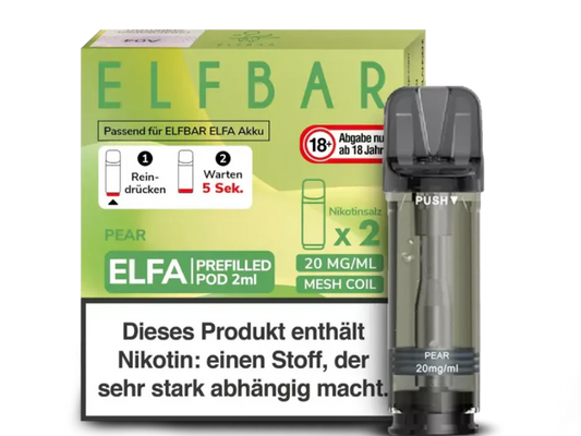 ELFA - Prefilled Pod - Pear