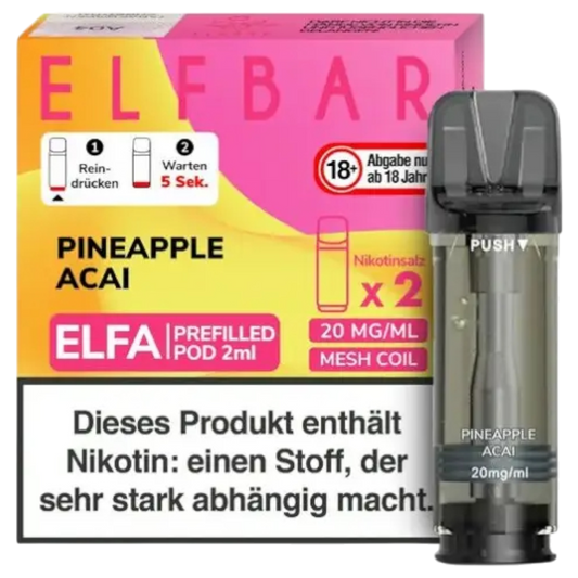 ELFA - Prefilled Pod - Pineapple Acai