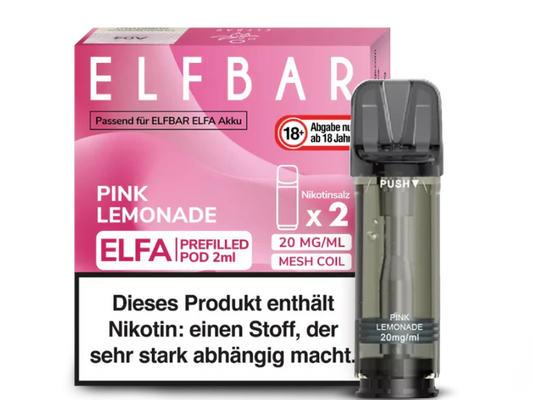 ELFA - Prefilled Pod - Pink Lemonade