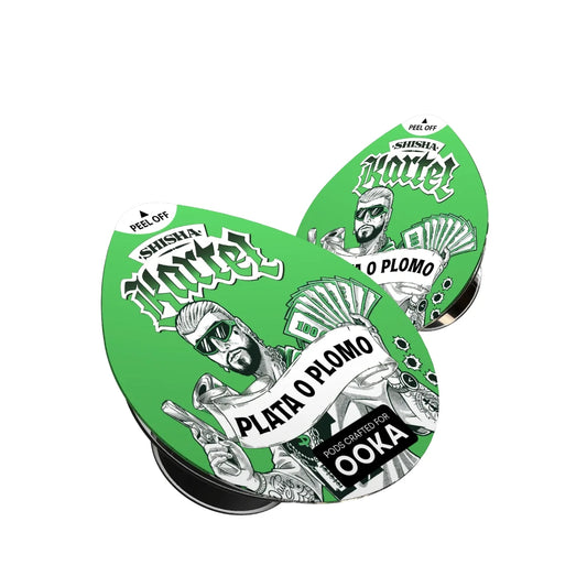 Shisha Kartell - Plata O Plomo - OOKA Pod 2er Pack