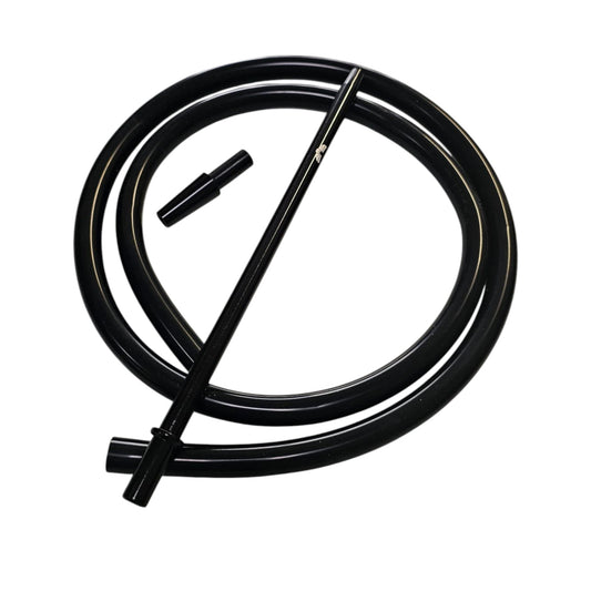 ShishaBaba - Silikonschlauchset - Schwarz