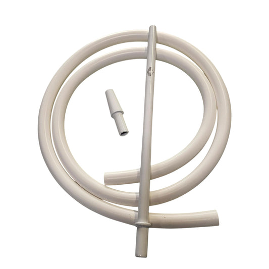 ShishaBaba - Silikonschlauchset - Weiß