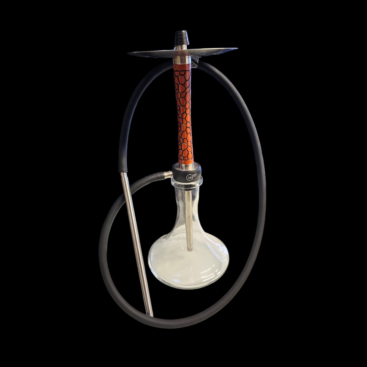Geometry Hookah - Big Bro - Stone Red