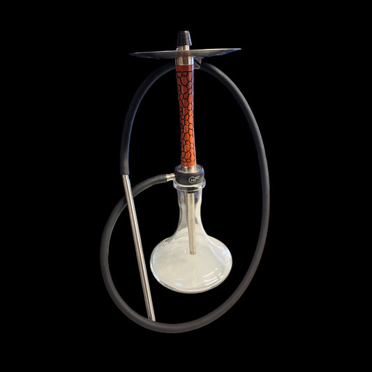 Geometry Hookah - Big Bro - Stone Red