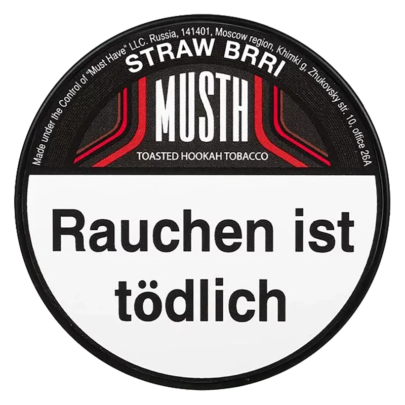 MustH - Straw Brri - 125g