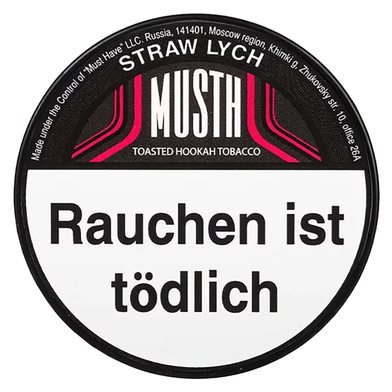MustH - Straw Lych - 125g