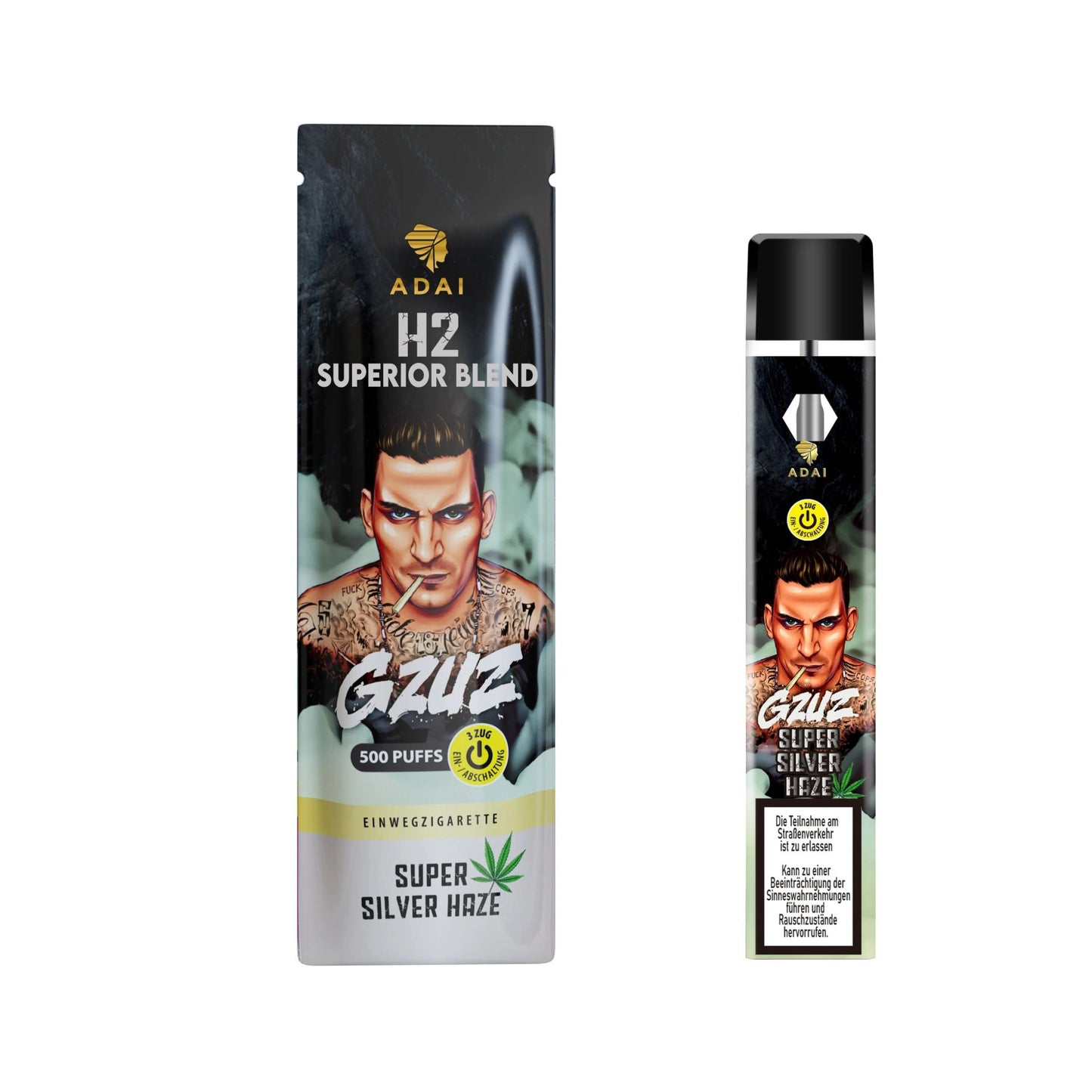 Gzuz - Super Silver Haze - (H2 Superior Blend 95%) 1ml