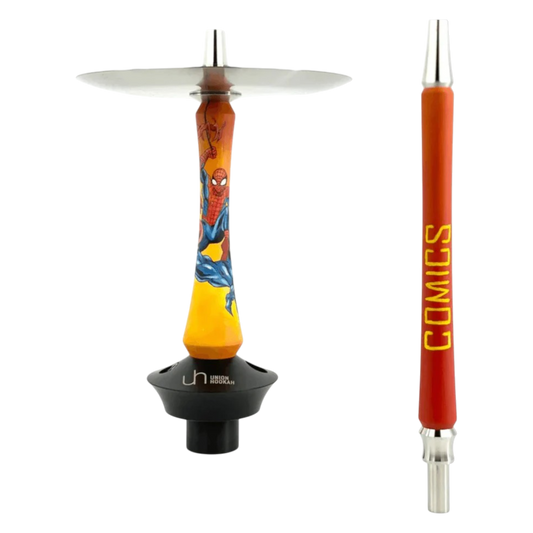 Union Hookah - Sleek Rauchsäule - Spiderman x Venom