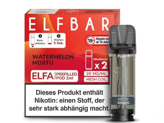 ELFA - Prefilled Pod - Watermelon Mojito